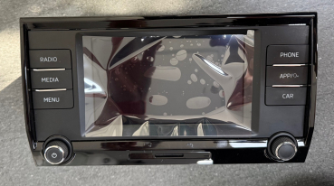 Preview: Reparatur Anzeige- Bedieneinheit für Skoda Radio MIB2 GP LED-Touchscreen-Display erneuern